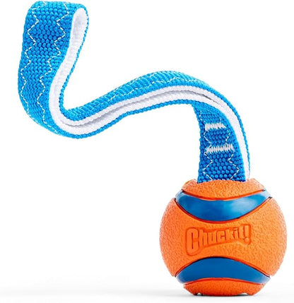 Chuckit! Ultra Tug Dog Toy, Small Fetch and Dog Ball Tug Toy by Chuckit