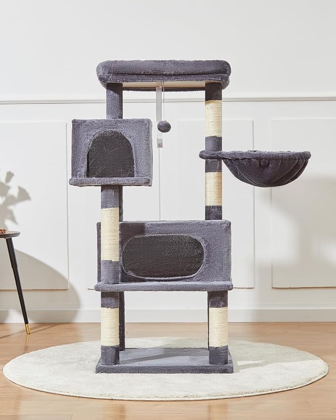 Taoqimiao Cat Tree, 49-Inch Cat Tower - Image 4