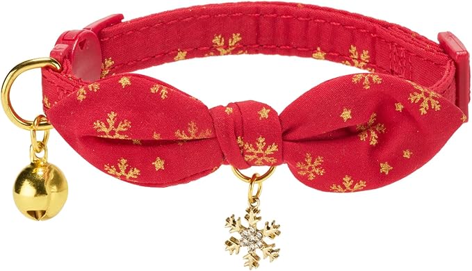 2 Pack Christmas Cat Collar - Image 2