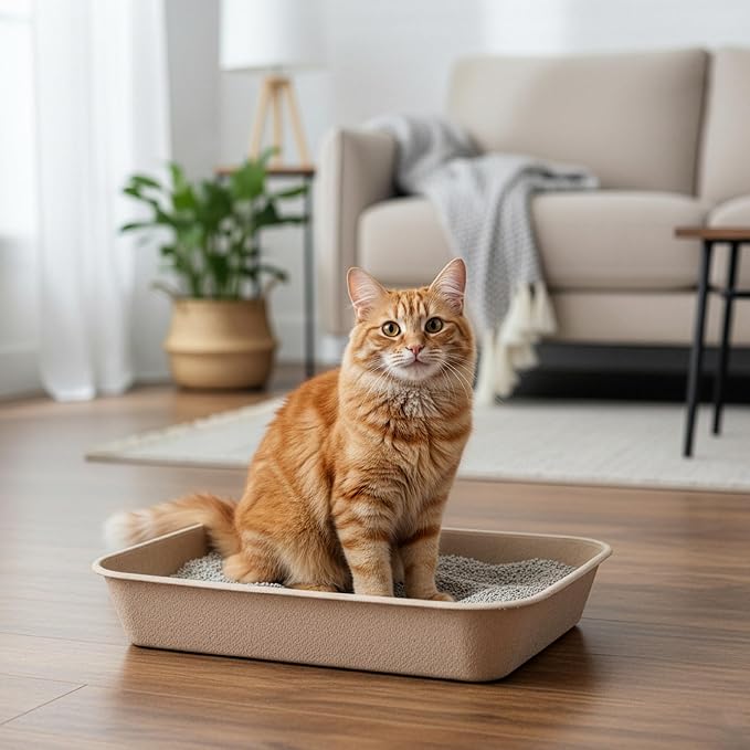 Kitty Sift Disposable Cat Litter Box Jumbo, Durable and Portable - Image 8