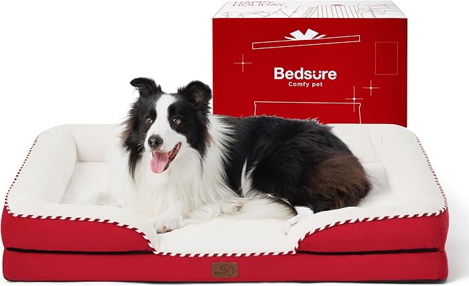 Bedsure Orthopedic Dog Beds Large Sized Dog by BEDSURE