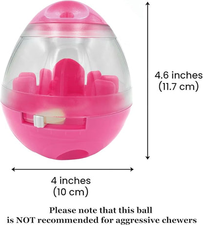SunGrow Puppy, Small Dog Breeds, and Pocket Pet Treat Ball, Boredom Buster Ends - Image 7