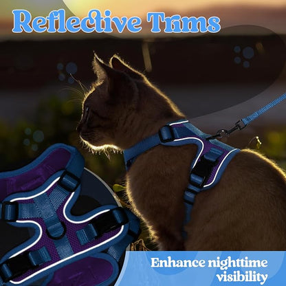 rabbitgoo Cat Harness and Leash Set, Escape Proof Soft Adjustable Vest Harnesses - Image 7