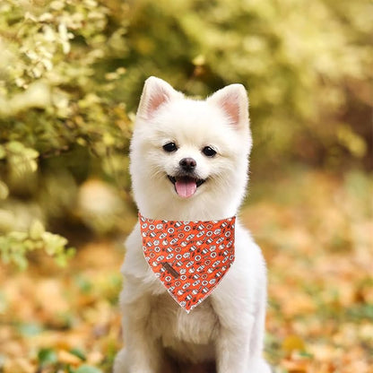 Fall Dog Bandana, Autumn Triangle Bid Scarf - Image 5