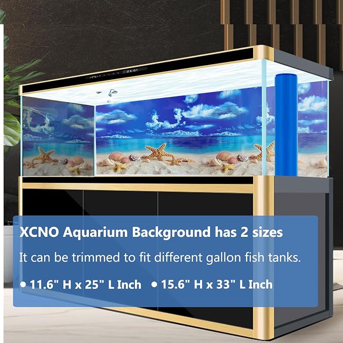 Fish Aquarium Background Poster Beach Fish Backdrop - Image 2