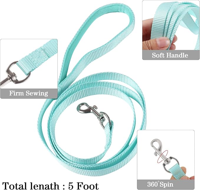 YIMEIS Dog Harness and Leash Set, No Pull Soft Mesh Pet Harness, Reflective - Image 5