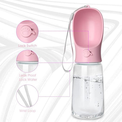 Kalimdor Dog Water Bottle, Leak Proof Portable Puppy Water Dispenser - Image 6