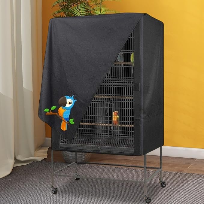 Bird Cage Cover, Pet Cage Cover, 100% Shading Oxford Cloth, Bird Cages Covers - Image 3