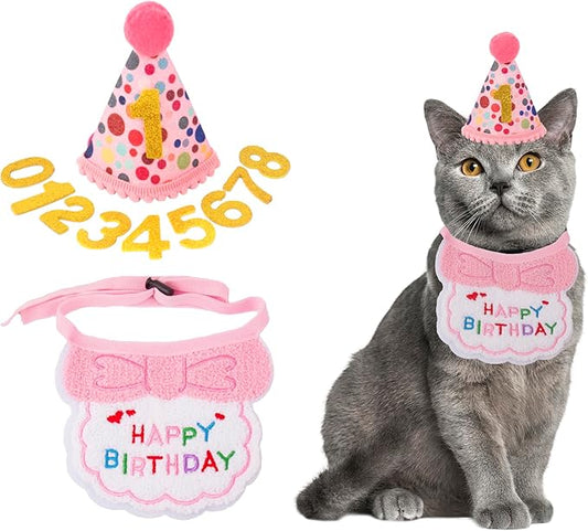 ADOGGYGO Cat Birthday Party Supplies by ADOGGYGO