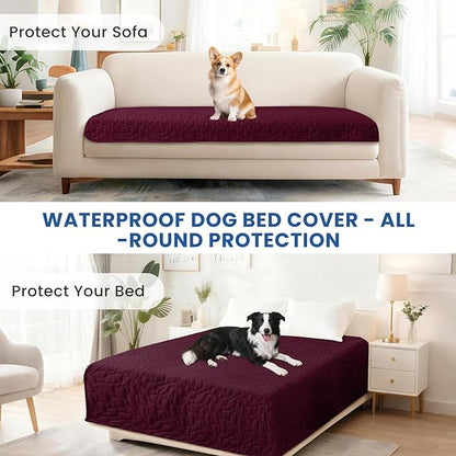 Waterproof Dog Bed Cover Pet Blanket, Soft Couch Cover - Image 7