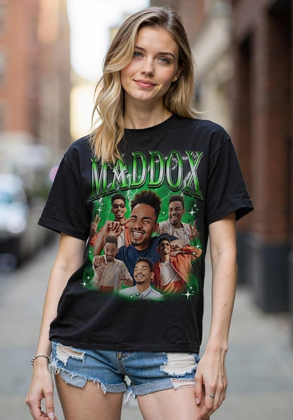 Custom Bootleg Rap Shirt with Photo Text, Vintage Custom Picture Shirt - Image 3