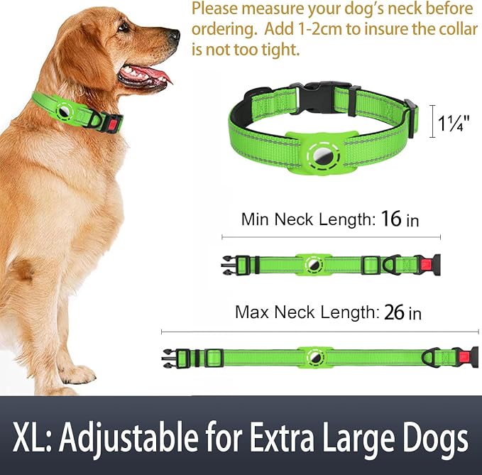 Airtag Dog Collar with AirTag Holder - Image 6