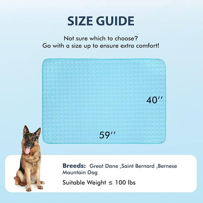 MICROCOSMOS Summer Cooling Mat & Sleeping Pad- Water Absorption Top, Materials - Image 7