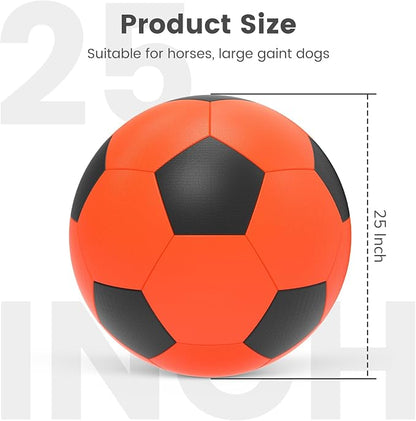 Diman Herding Ball for Dogs: 25 Inch Horse Balls for Outdoor Play, Large Dog - Image 3