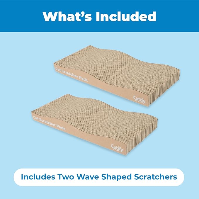 Best Pet Supplies Catify Cat Scratcher, Fun Interactive Scratchers, Claw Safe - Image 3