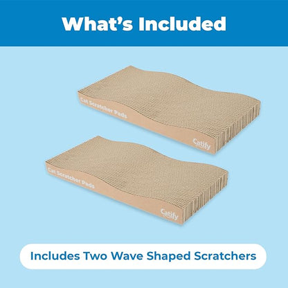 Best Pet Supplies Catify Cat Scratcher, Fun Interactive Scratchers, Claw Safe - Image 3