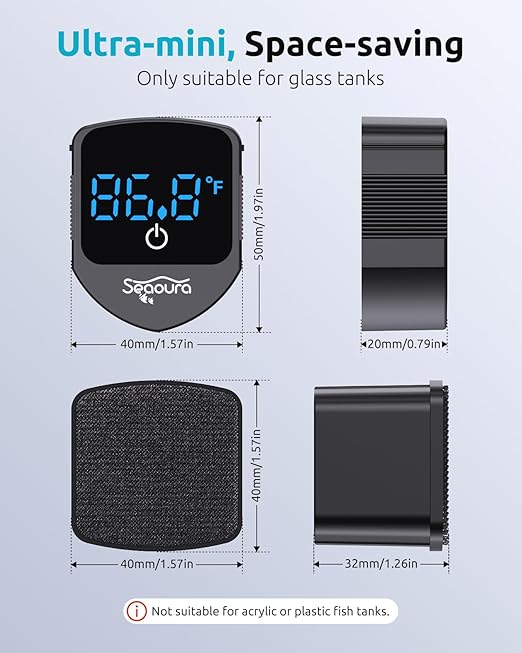 SEAOURA 2-in-1 Aquarium Magnetic Cleaner - Image 4