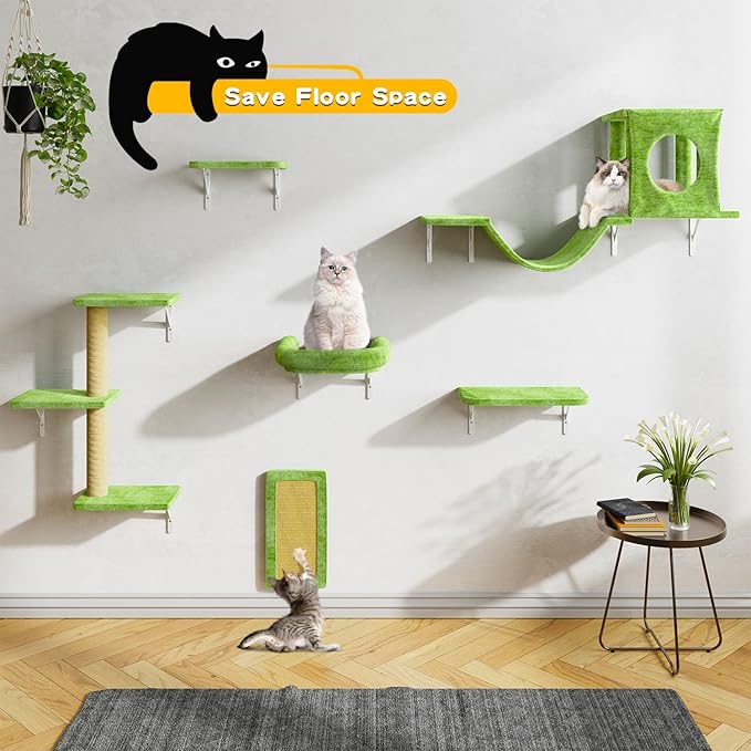 NUNU LAB Wall Mounted Cat Furniture Set - Image 3