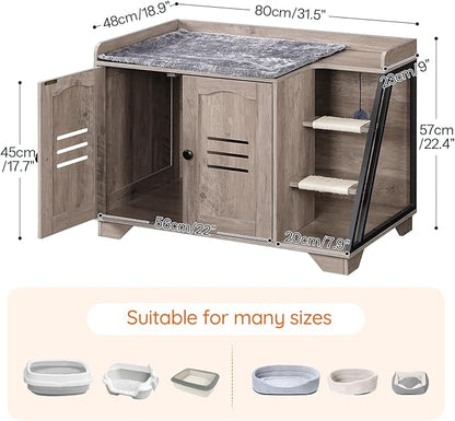 HOOBRO Cat Litter Box Enclosure - Image 8