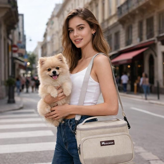 Modoker All-in-One Dog Travel Bag Airline Approved Pet Cat Tote Organizer - Image 2