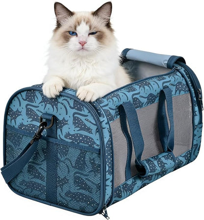 Soft-Sided Kennel Pet Carrier for Small Dogs, Airline Approved Cat Carriers Dog by GOOPAWS