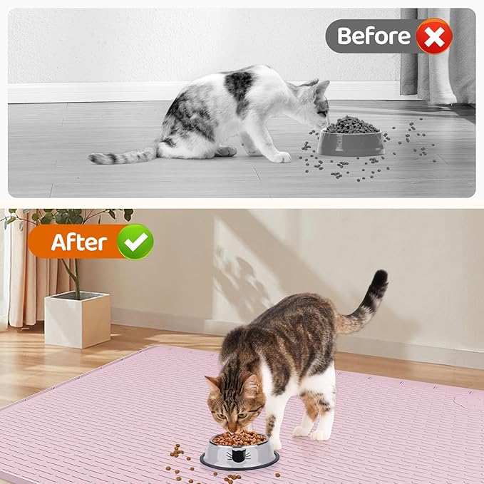 Cat Food Mat, Floor Protection - Image 4
