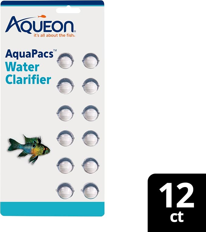 Aqueon AquaPacs Water Clarifier 12 Pack, 10 Gallon - Image 10