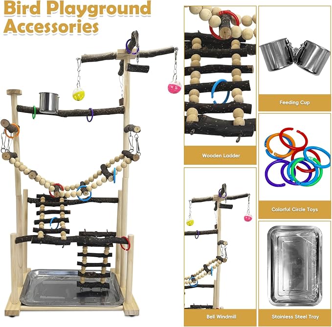 kathson Large Bird Playground - Image 4