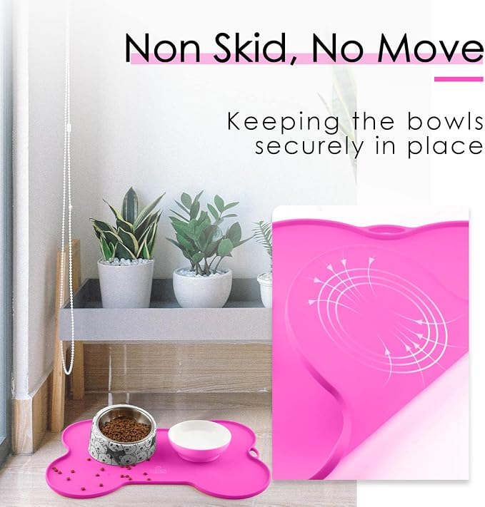 Super Design Dog Food Mat Dog Bowl Mat - Image 4
