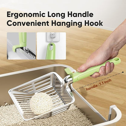 Metal Cat Litter Scoop, Large Cat Scooper - Image 6