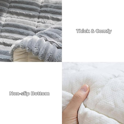 FUNNY FUZZY Pet Couch Covers for Sofa, Washable Dog Couch Cover Protector for - Image 3