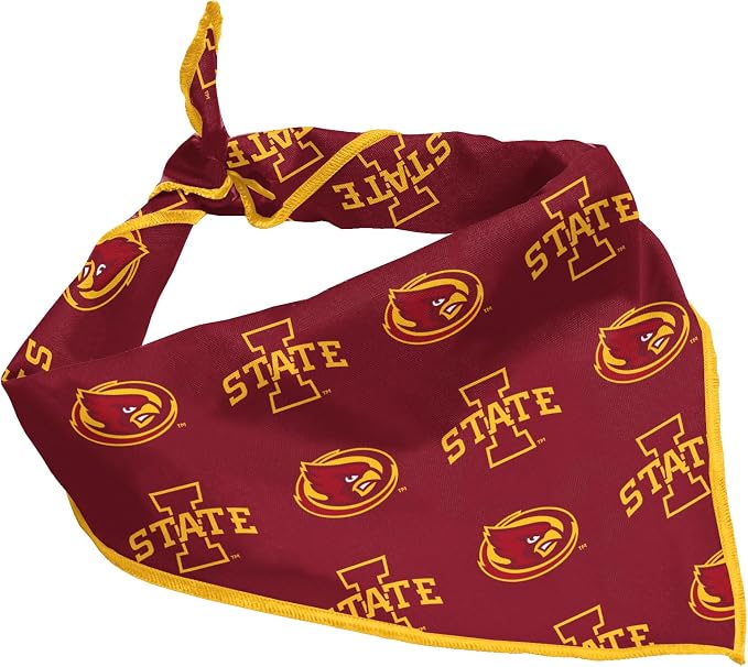 Iowa State Cyclones Officially Licensed Bandana by ShopInstaPets