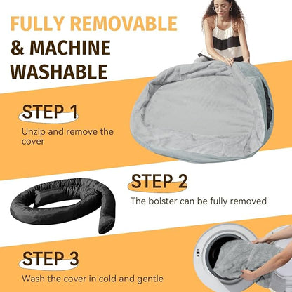 Orthopedic Waterproof Large Dog Bed: Memory Foam Washable Dog Bed - Image 5