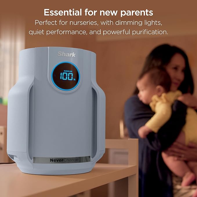 Shark Air Purifier for Home, NeverChange Compact Pro, for Bedroom, Home Office - Image 4