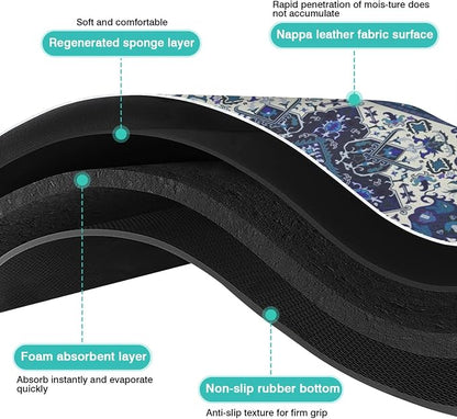Pet Feeding Mat for Floors Waterproof Dog Mat for Food and Water Absorbent - Image 6
