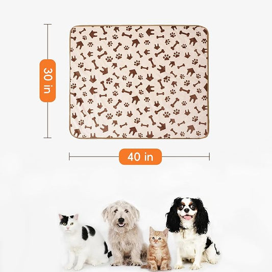 Waterproof Dog Blankets Pet Blanket, Soft Fluffy Sofa Car Bed Protector - Image 2