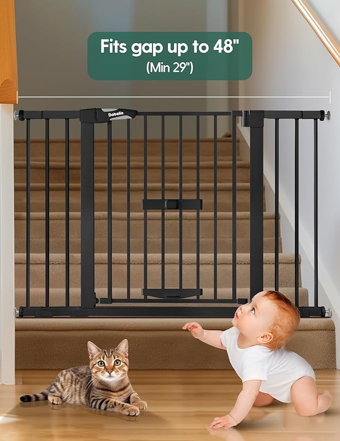 BABELIO 29-48" Extra Wide Baby Gate - Image 4