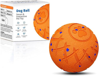 Interactive Dog Ball, Bouncing and Rotating, Silent Foam Material, IP54 by XINGZUAN