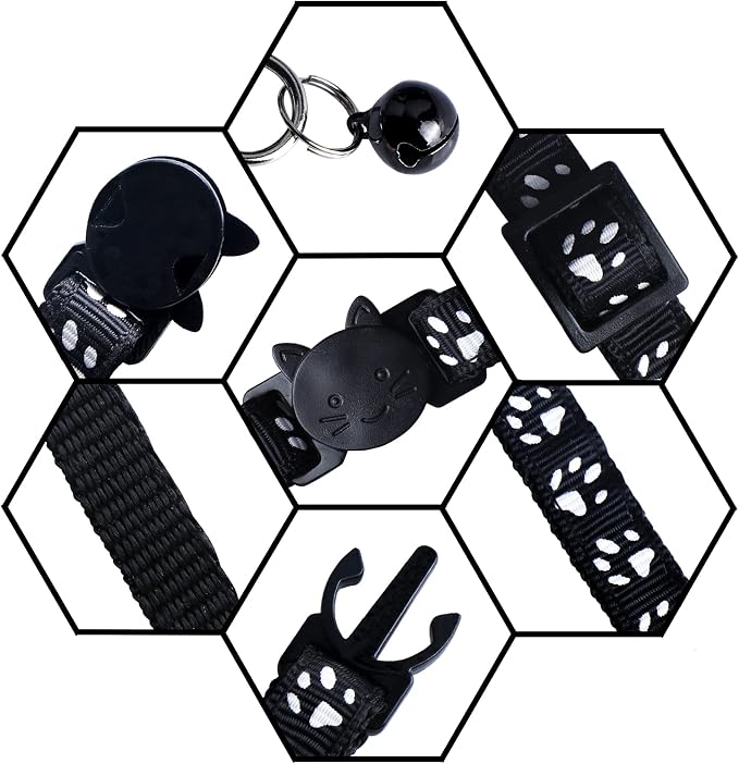 Breakaway Reflective Nylon Cat Collars - Image 3