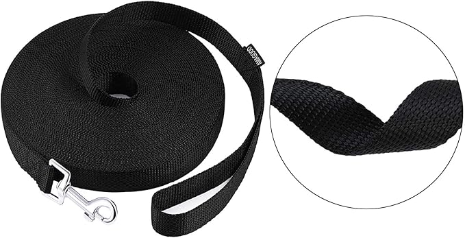 AmaGood Dog/Puppy Obedience Recall Training Agility Lead-15 ft 20 ft 30 ft 50 - Image 3