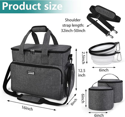 BAGLHER Dog Travel Bag, Airline Approved Pet Tote Organizer - Image 3