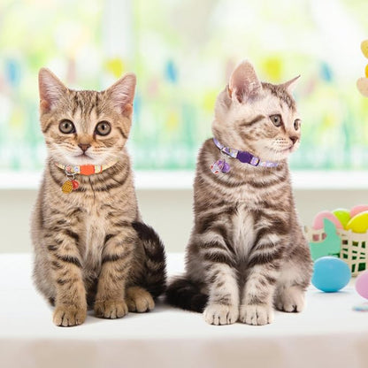 Breakaway Cat Collars for Girl Boy Cats, Spring Summer All Weather Cat Collar - Image 2