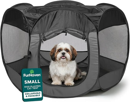 FurHaven Portable Pet Playpen for Dogs & Cats by FurHaven