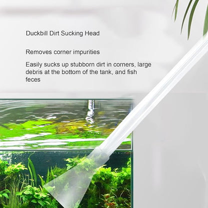 Aquarium Siphon Water Changer Kit Manual Gravel Vacuum - Image 8