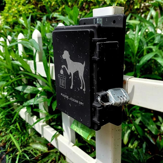 Dog Poop Bag Dispenser Wall Mounted Outside - Image 3