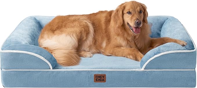 EHEYCIGA Orthopedic Dog Beds for Extra Large Dogs, Waterproof Memory Foam XL by EHEYCIGA