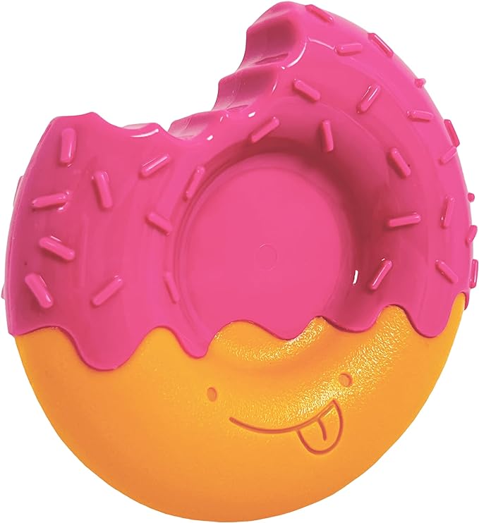 Nylabone Donut Power Chew Toy for Dogs, Dog Toys for Aggressive Chewers by Nylabone