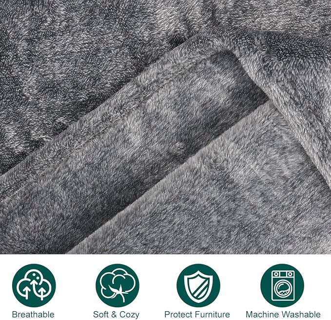 Onarway Dog Blanket Washable for Bed: Dog Blankets 78”x70” - Image 4