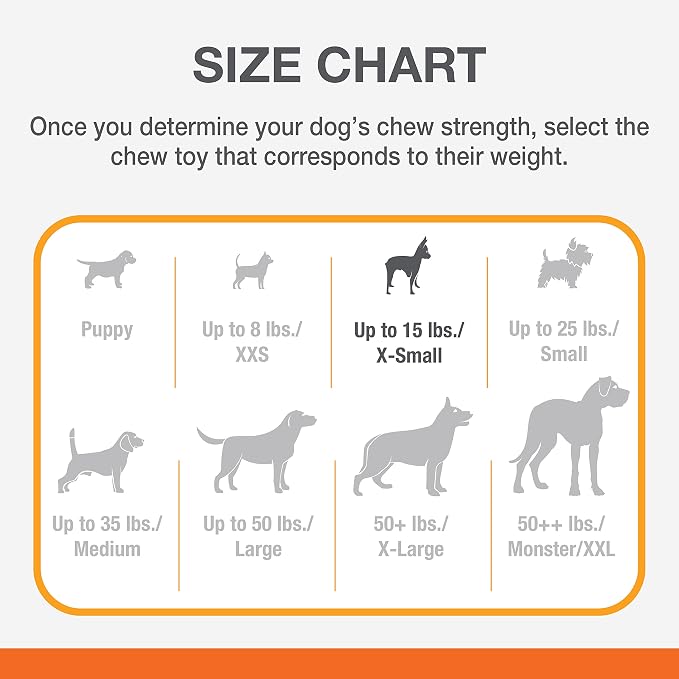 Nylabone Power Chew Ring Bone Chew Toy, Dog Toys - Image 3