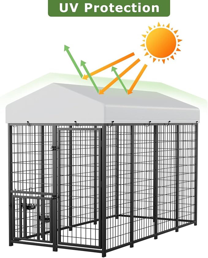 ROOMTEC Heavy Duty Outdoor Dog Kennel - Image 6